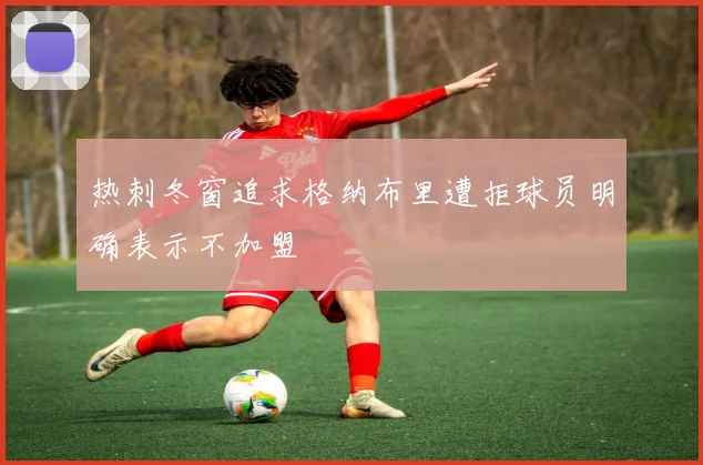 热刺冬窗追求格纳布里遭拒球员明确表示不加盟